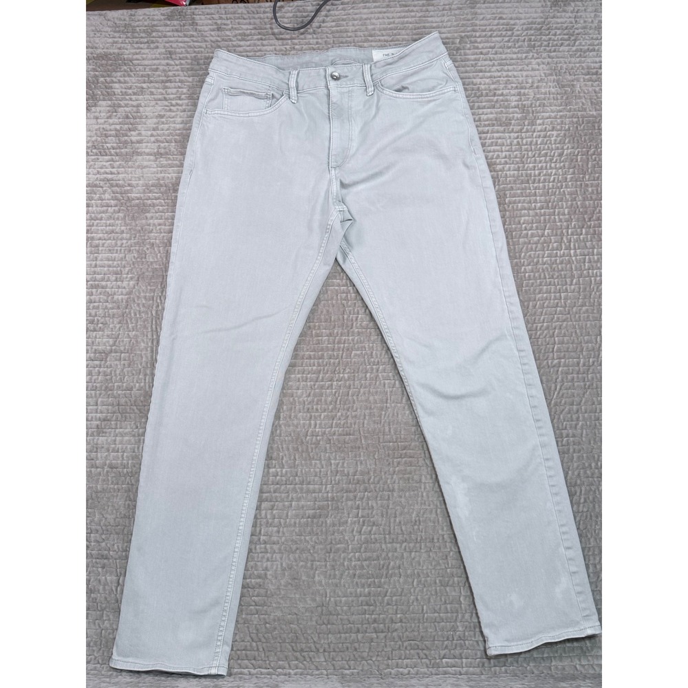 RAG & BONES Fit 3 Athletic Jeans Men's 34x32 Pebble Grey Stretch
